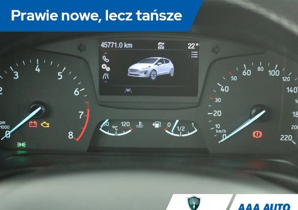 Ford Fiesta cena 46000 przebieg: 45728, rok produkcji 2017 z Sierpc małe 211